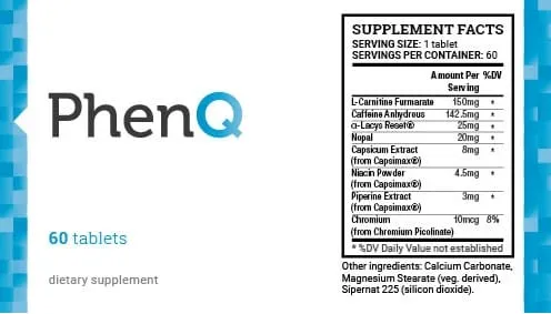 Fórmula de Ingredientes PhenQ