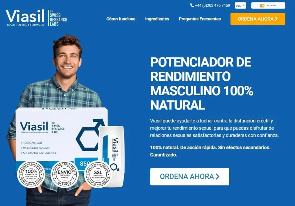 Viasil Potenciador Masculino Fisiología
